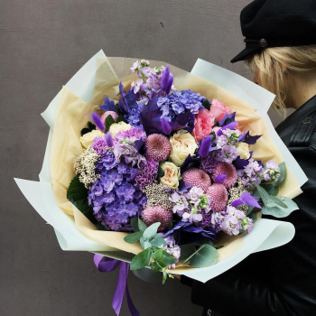 Букет "Ультрамарин" - 51 шт.