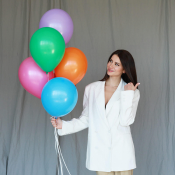 Облако разноцветных шаров - 5 шт.