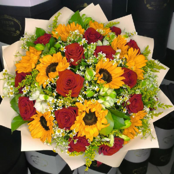 Букет "Весенний вальс" - 41 шт. Букет "Весенний вальс" - 41 шт.