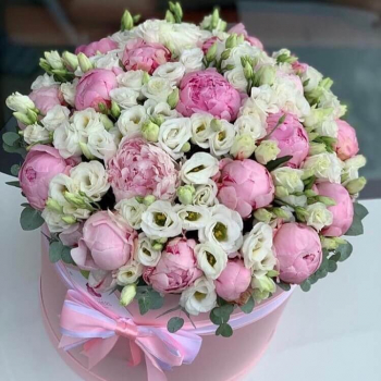 Эустомы с пионами - 41 шт. Эустомы с пионами - 41 шт.