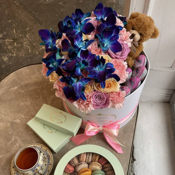 Голубая лагуна с конфетами от 51 шт. Голубая лагуна с конфетами от 51 шт.