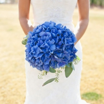 Букет невесты из гортензий - 3 шт.