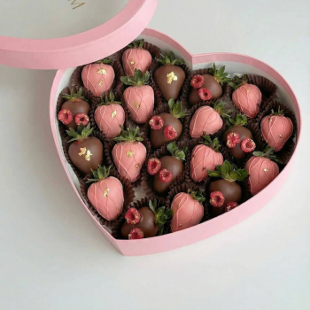 Клубника в шоколаде в сердце - Роза Клубника в шоколаде в сердце - Роза