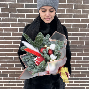 Новогодний букет - 13 шт. Новогодний букет - 13 шт.