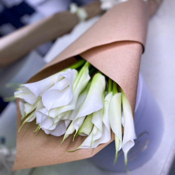 Букет белых калл от 9 шт.