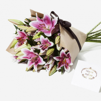 Лилии в букете от 9 шт.