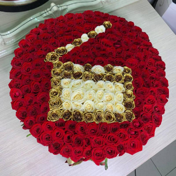 Кинохлопушка с красными розами - 201 шт. Кинохлопушка с красными розами - 201 шт.