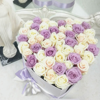 Необыкновенные розы от 41 шт.