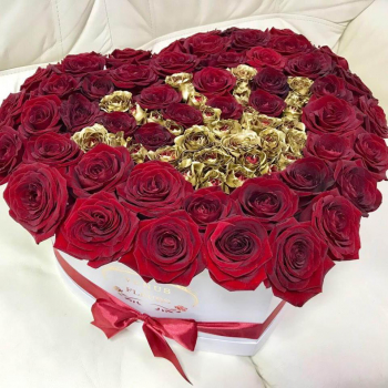 Букет - корона от 81 шт. Букет - корона от 81 шт.