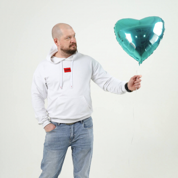 Шар бирюзовое сердце