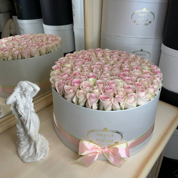 Sweet розы в коробке - 101 шт. Sweet розы в коробке - 101 шт.